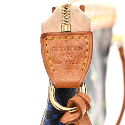Louis Vuitton Monogram Multicolor Pochette Accessories Black 6 of 9