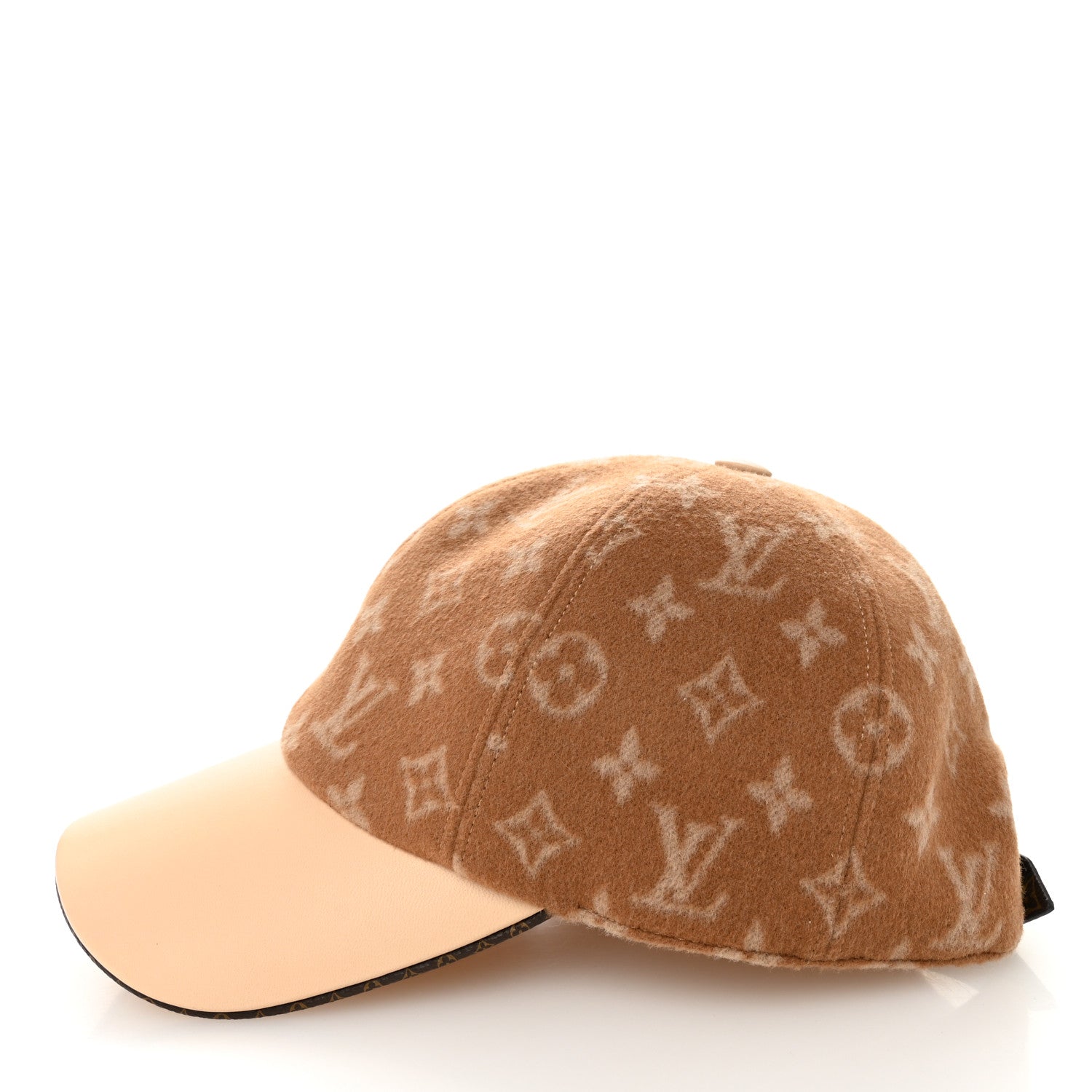Louis Vuitton Wool Monogram Carry On Cap M Beige 3 of 8