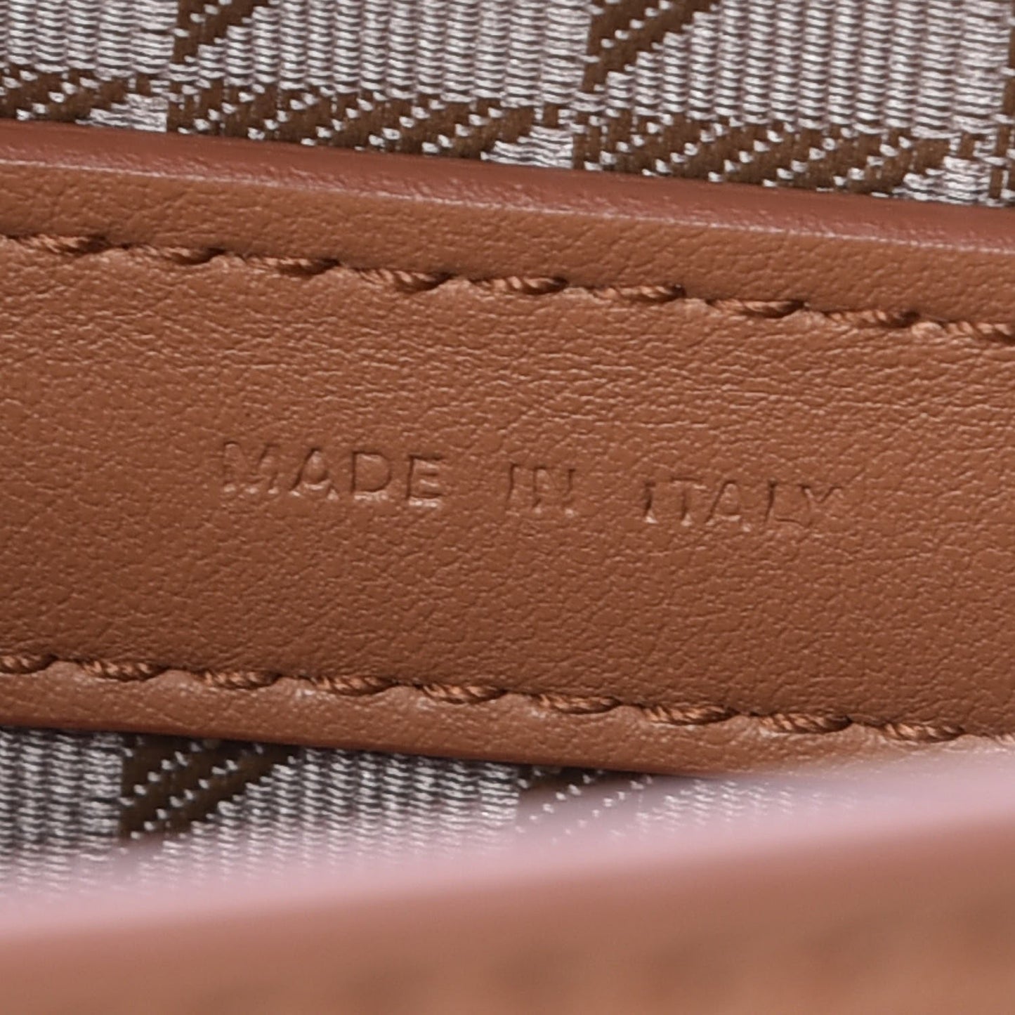 Calfskin PS11 Tiny Shoulder Bag Biscotti