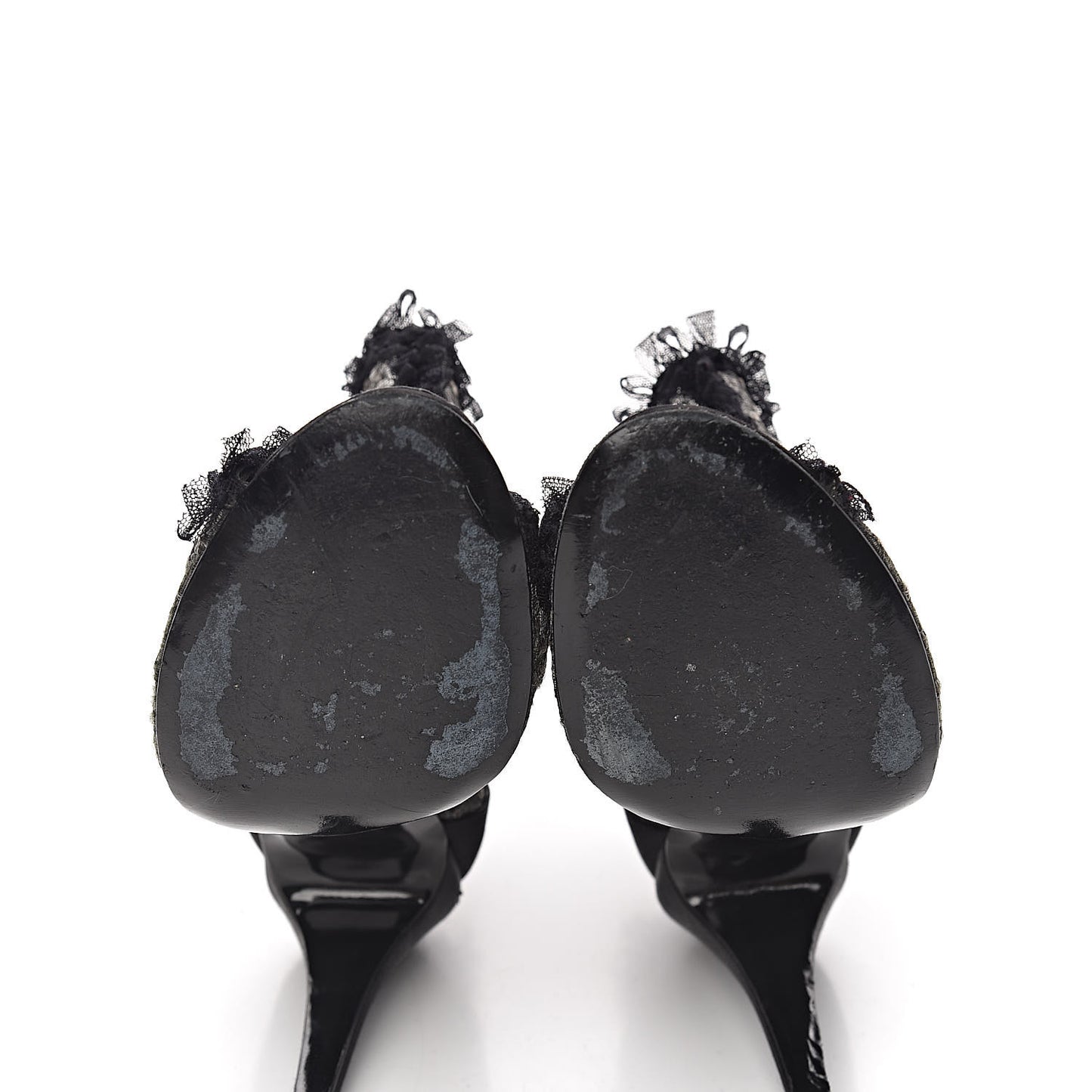 Lace Mesh Booties 39 Black