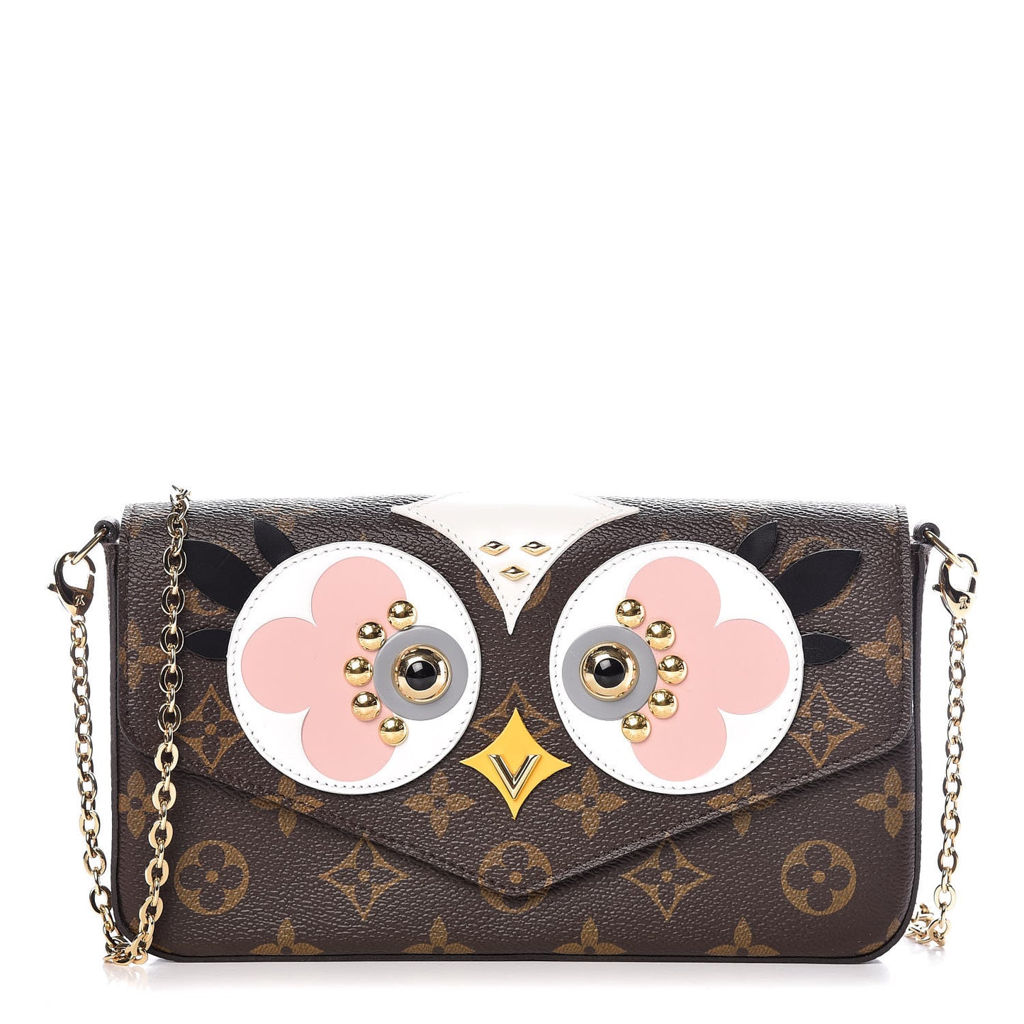 Monogram Lovely Birds Pochette Felicie Chain Wallet