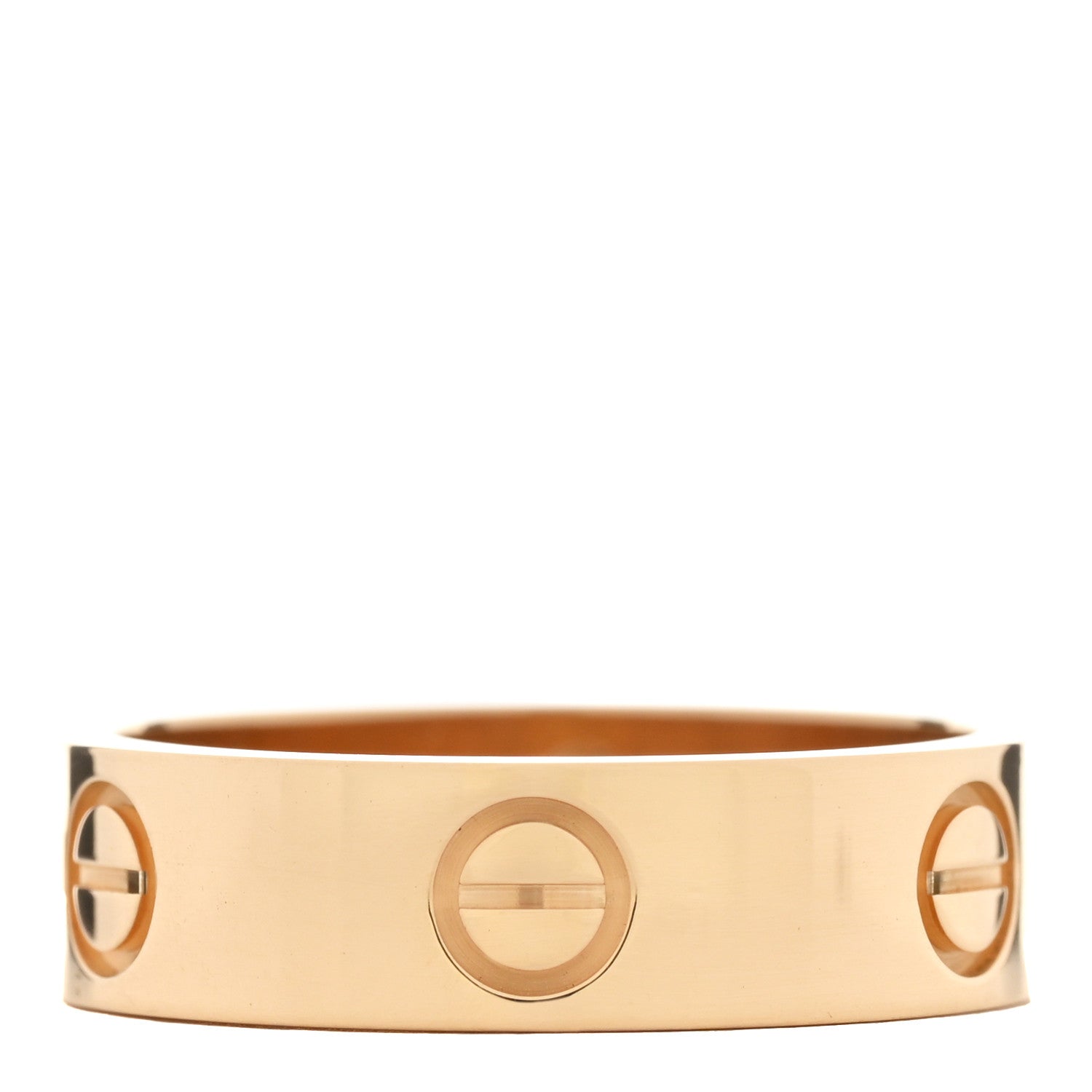 Cartier 18K Yellow Gold 5.5mm LOVE Ring 56 7.5 1 of 5