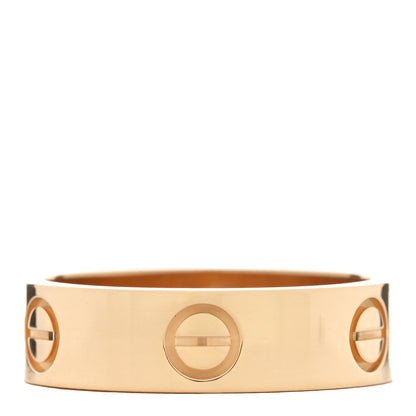 Cartier 18K Yellow Gold 5.5mm LOVE Ring 56 7.5 1 of 5