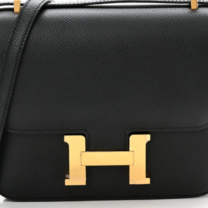 Hermes Epsom Constance 18 Black 8 of 11