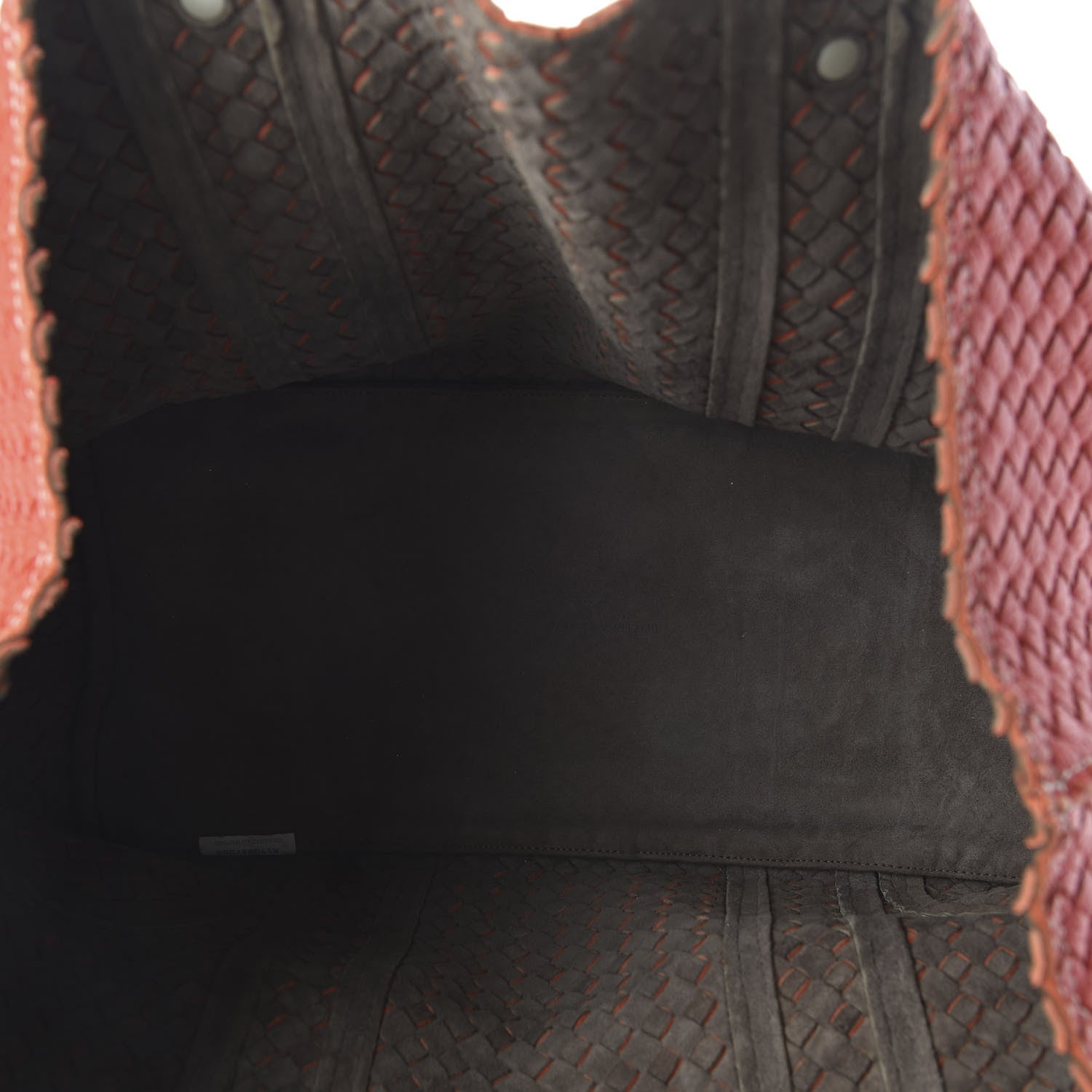 Bottega Veneta Cervo Intrecciato Large Shopping Tote Orange 5 of 9