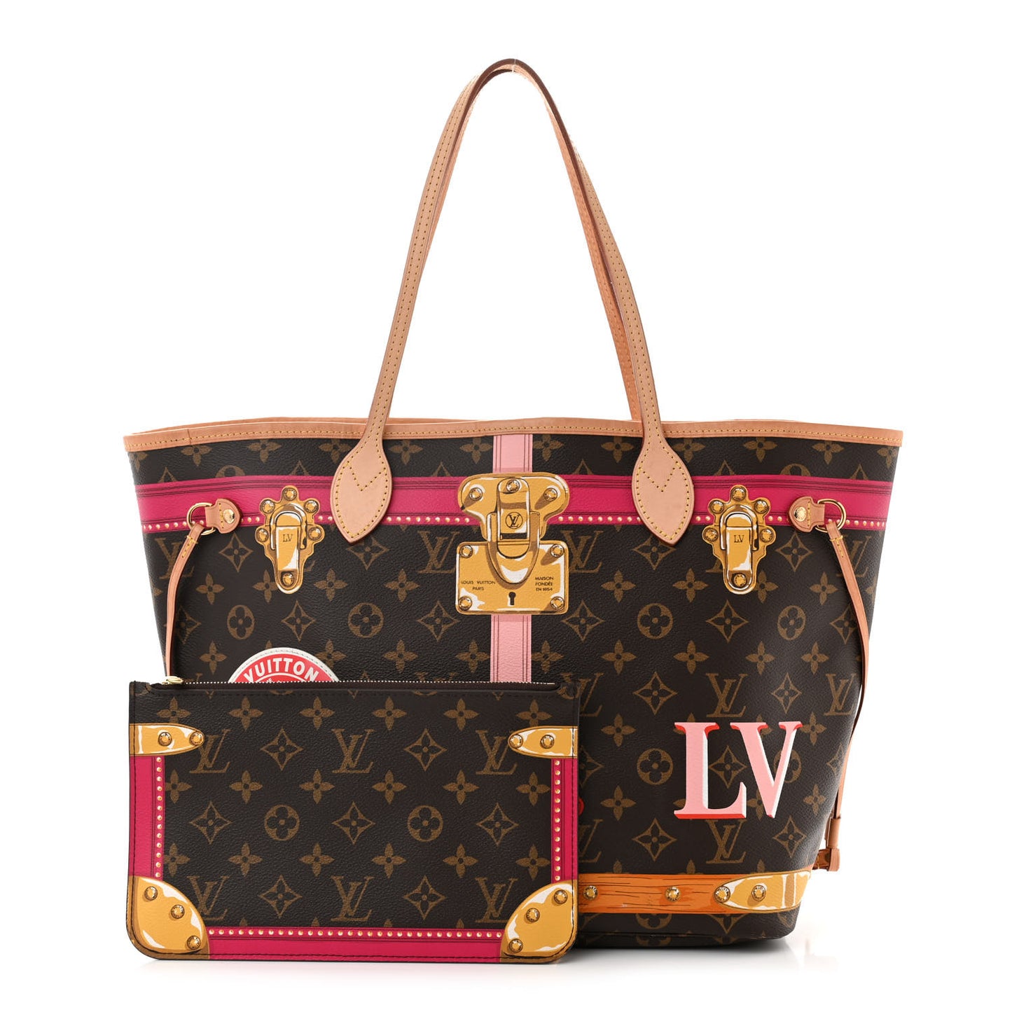 Monogram Summer Trunks Neo Neverfull MM