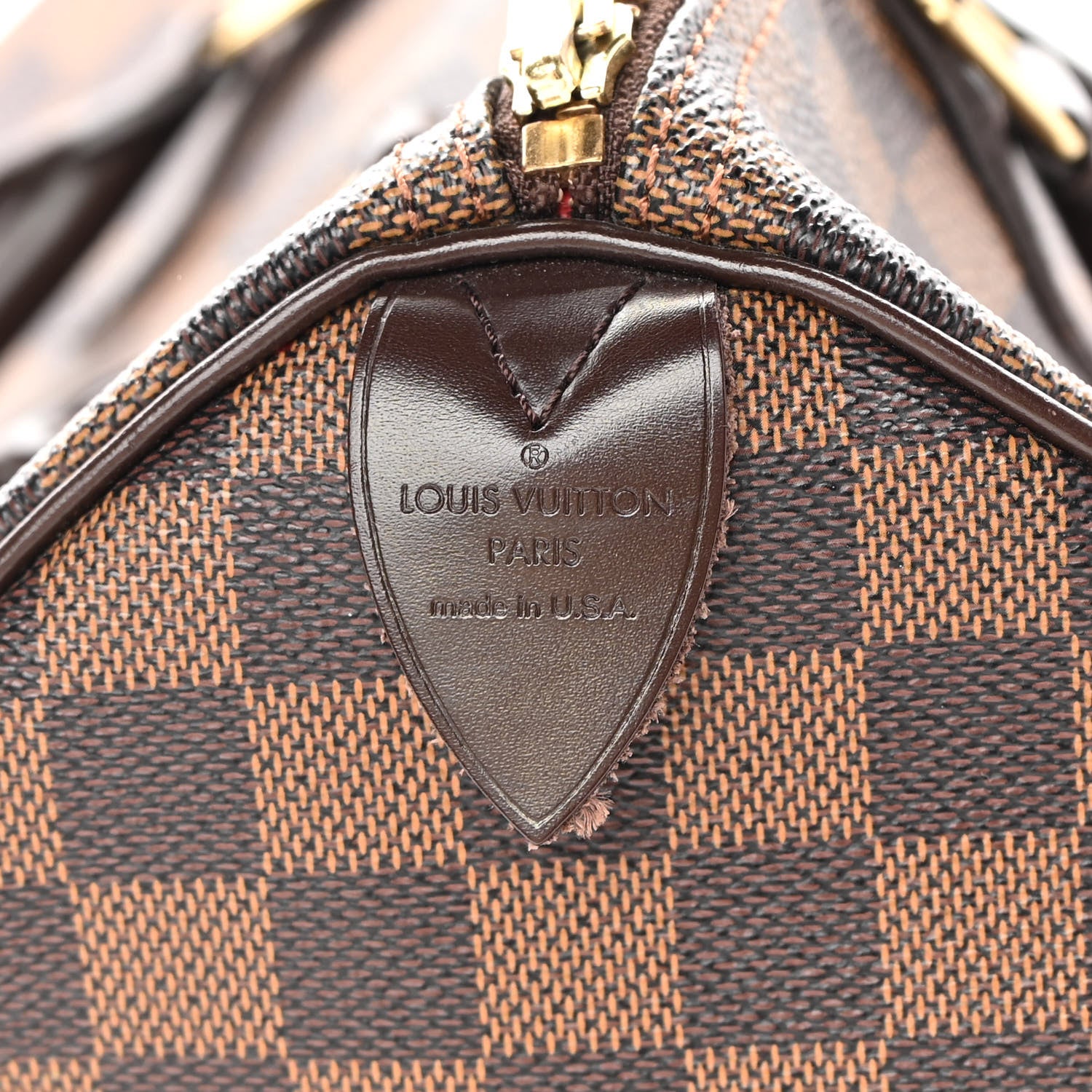 Louis Vuitton Damier Ebene Speedy 30 6 of 14