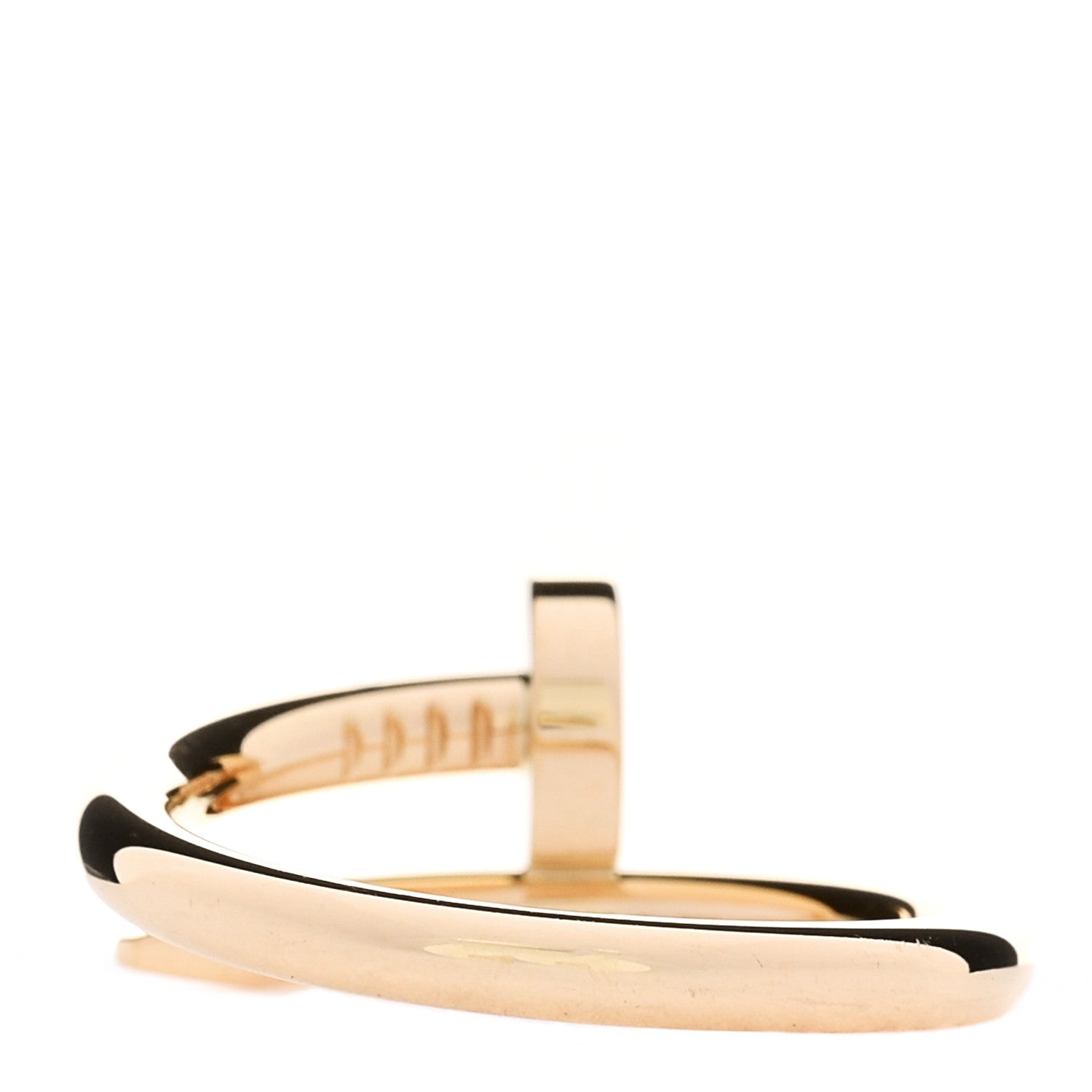 Cartier 18K Yellow Gold Juste Un Clou Ring 56 7.5 3 of 5
