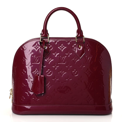 Louis Vuitton Vernis Alma PM Magenta 1 of 11