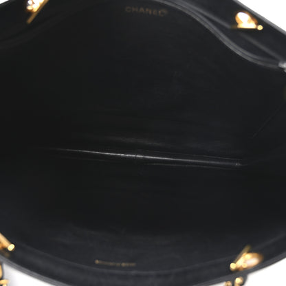 Chanel Caviar CC Shopper Tote Black 5 of 11