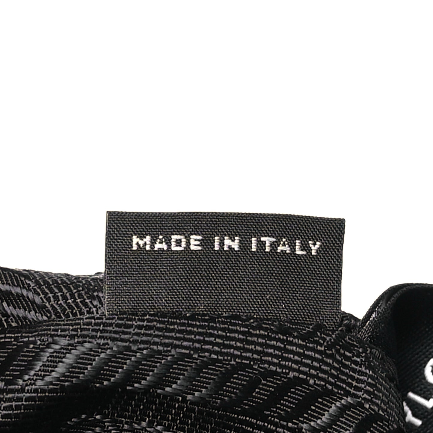 Tessuto Nylon Mini Re-Edition 2000 Bag Black