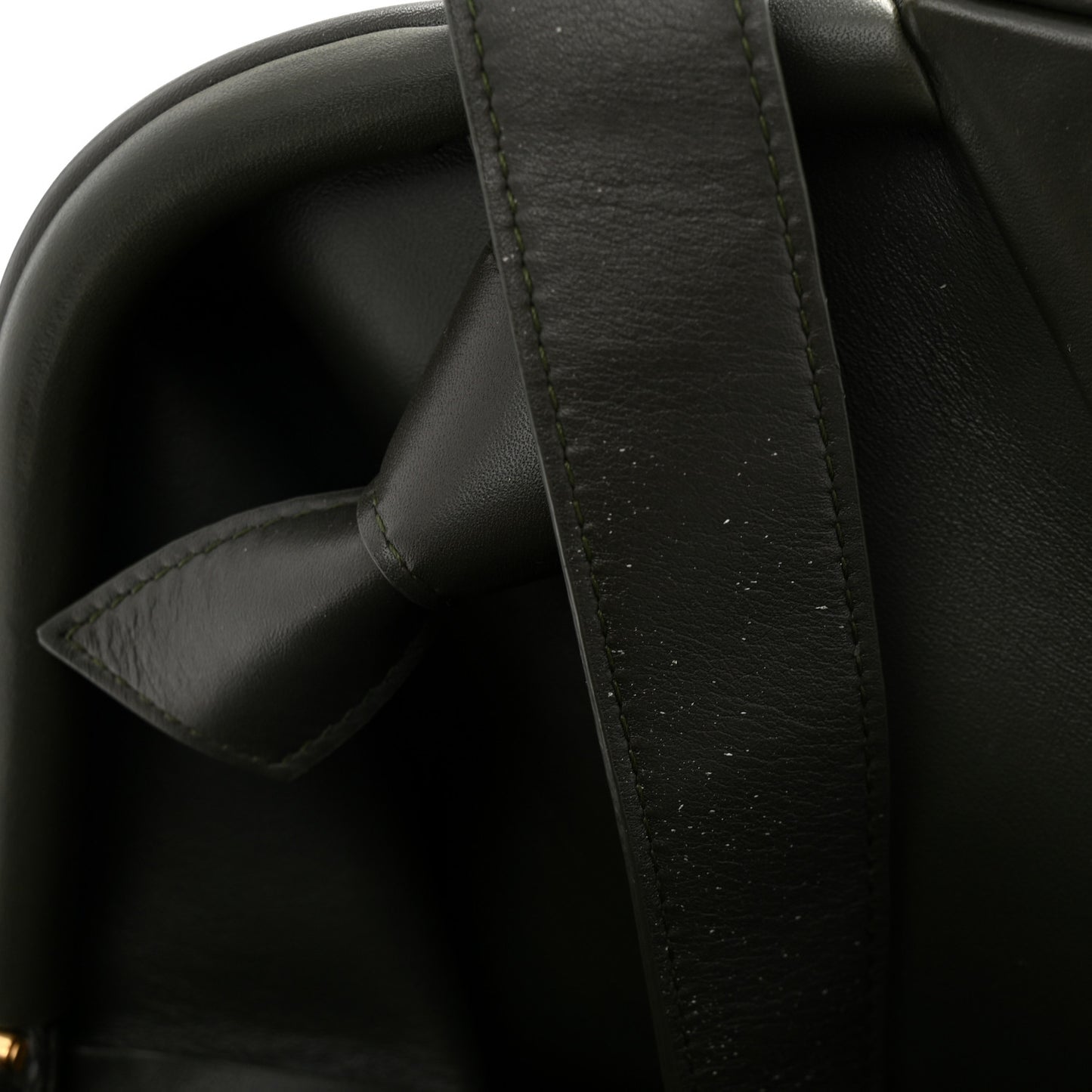 Calfskin Large The Point Triangle Bag Camping