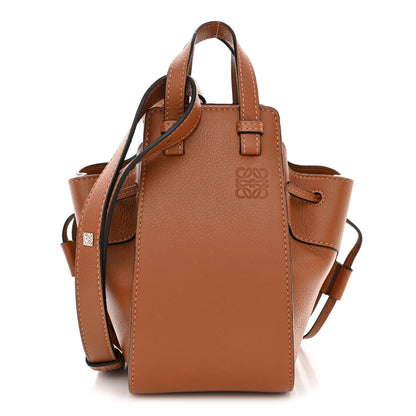 Loewe Calfskin Mini Hammock Shoulder Bag Tan 1 of 12