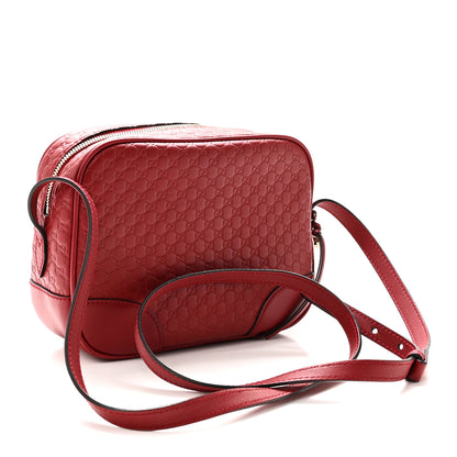 Gucci Microguccissima Mini Bree Messenger Bag Red 3 of 11