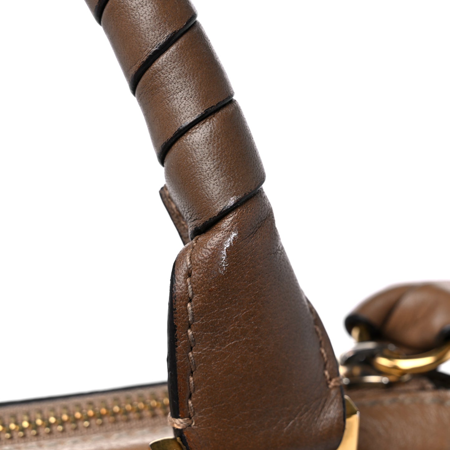 Calfskin Medium Marcie Satchel Nut