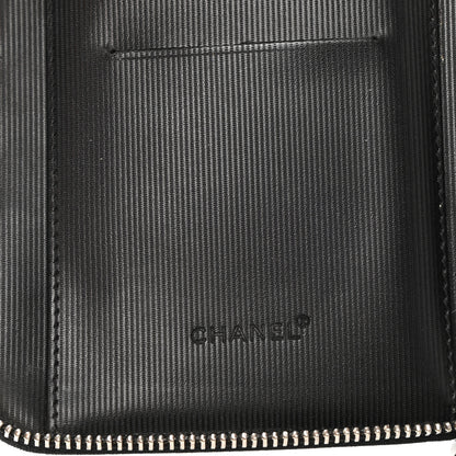 Chanel Nylon Travel Zip Wallet Black 6 of 9