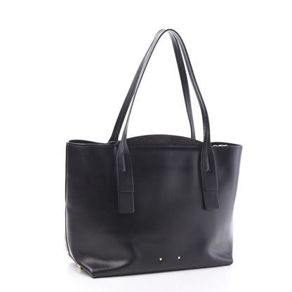 Chloe Shiny Calfskin Suede Medium C Zipped Tote Black 2 of 8