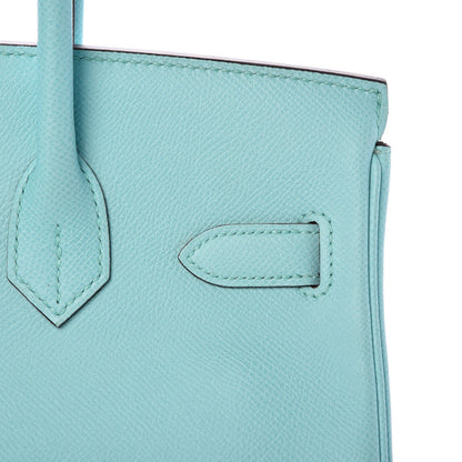 Hermes Epsom Birkin 30 Bleu Atoll 30 of 35