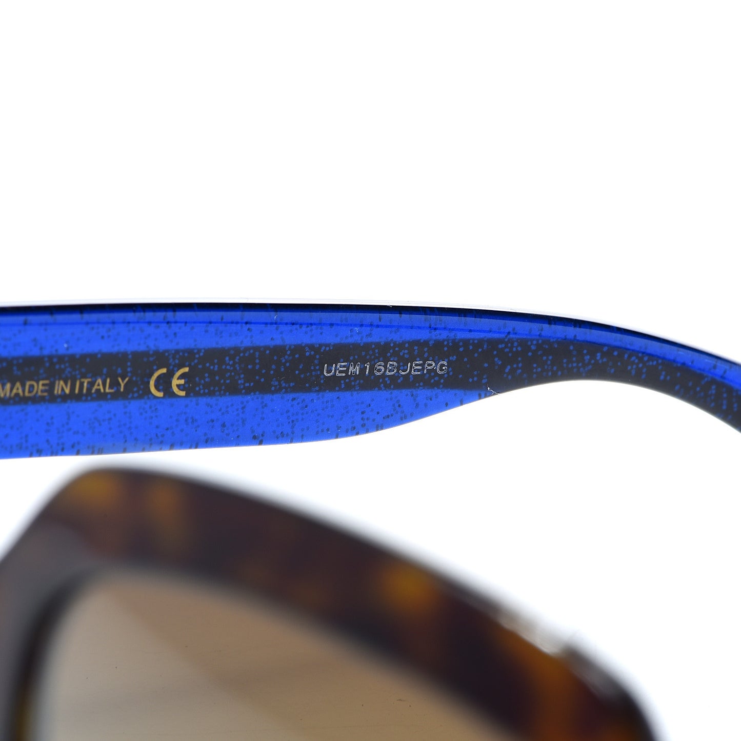 Oversize Square Web GG 0036S Sunglasses Tortoise