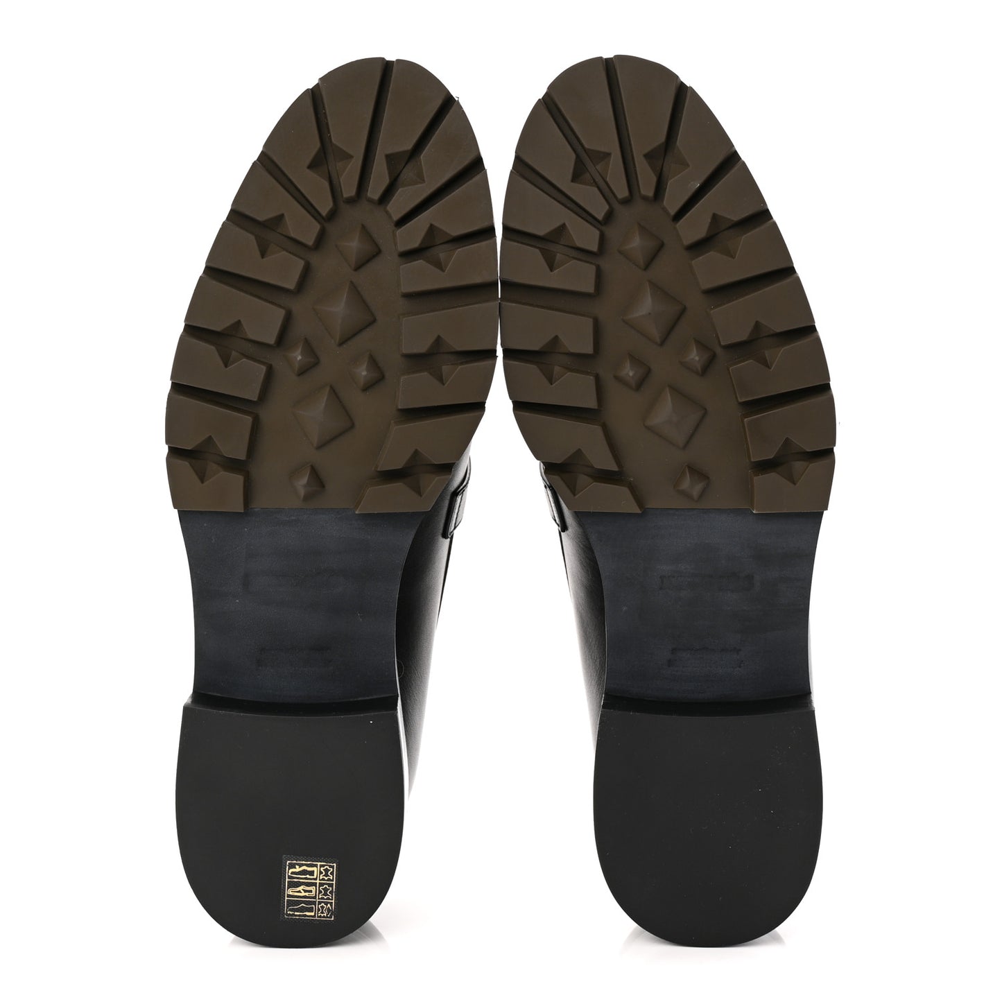 Calfskin Mens Ferdi Moccassin Loafers 45 Black