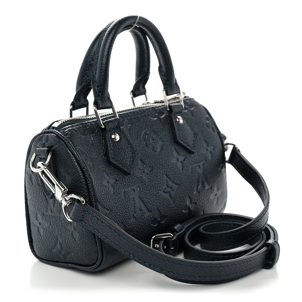 Louis Vuitton Empreinte Monogram Nano Speedy Shimmery Ink 4 of 17