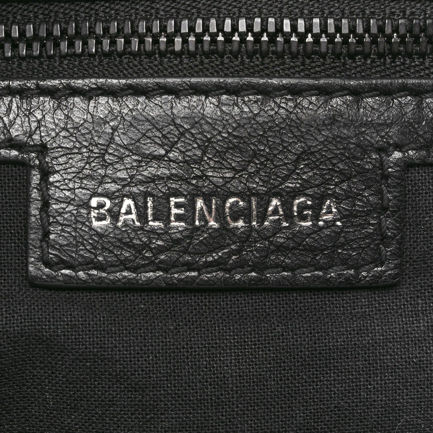 Balenciaga Agneau Arena Monochrome Small Le Cagole Shoulder Bag Black 7 of 14