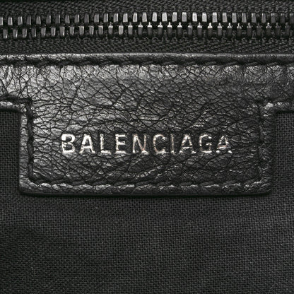 Balenciaga Agneau Arena Monochrome Small Le Cagole Shoulder Bag Black 7 of 14