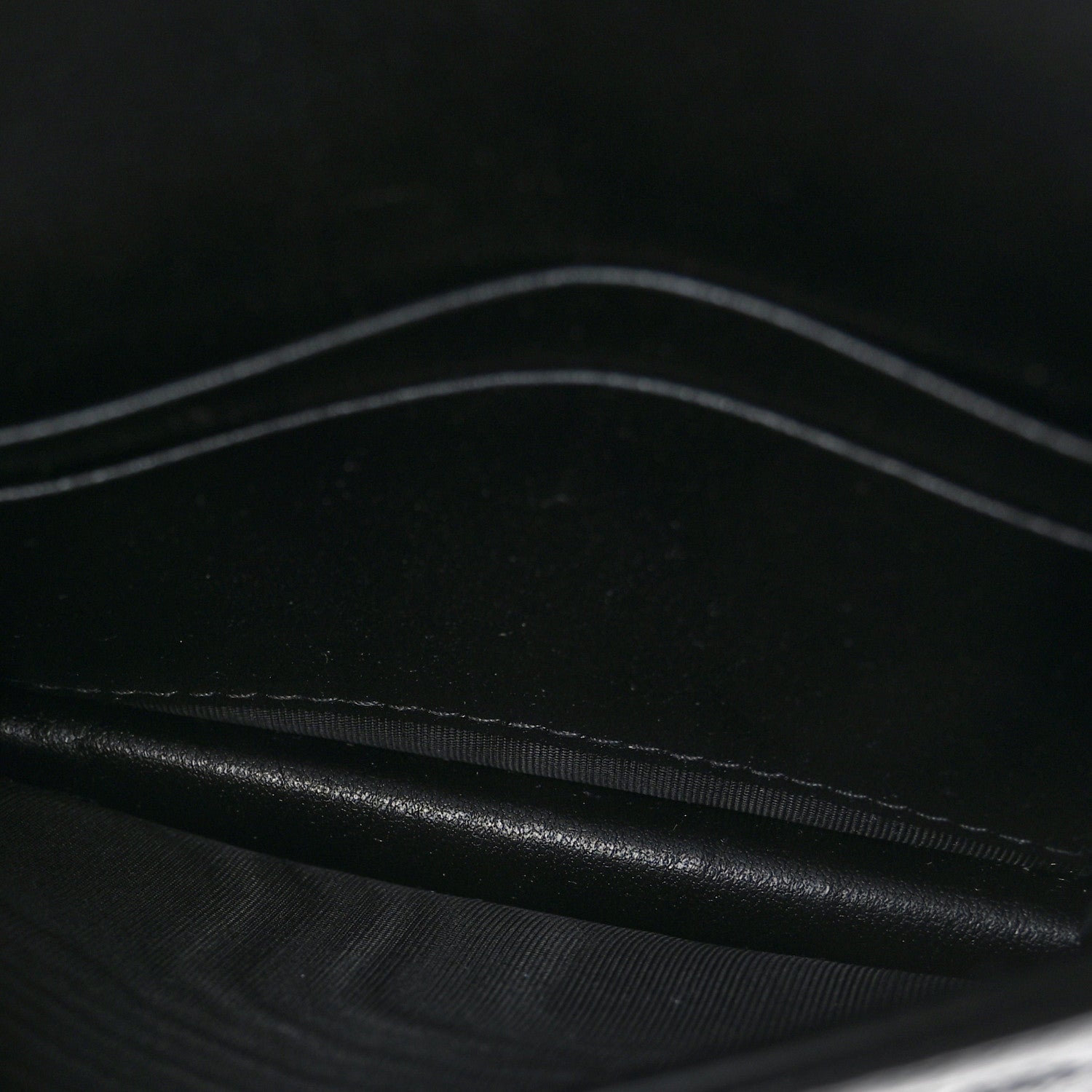 Christian Dior Calfskin Cannage Mini Caro Belt Pouch Black 5 of 9