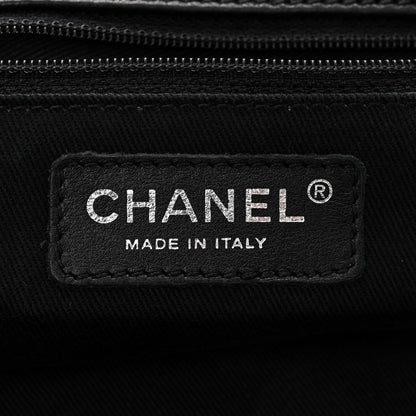 Chanel Calfskin Diamond Stitch Accordion Flap Black 6 of 13