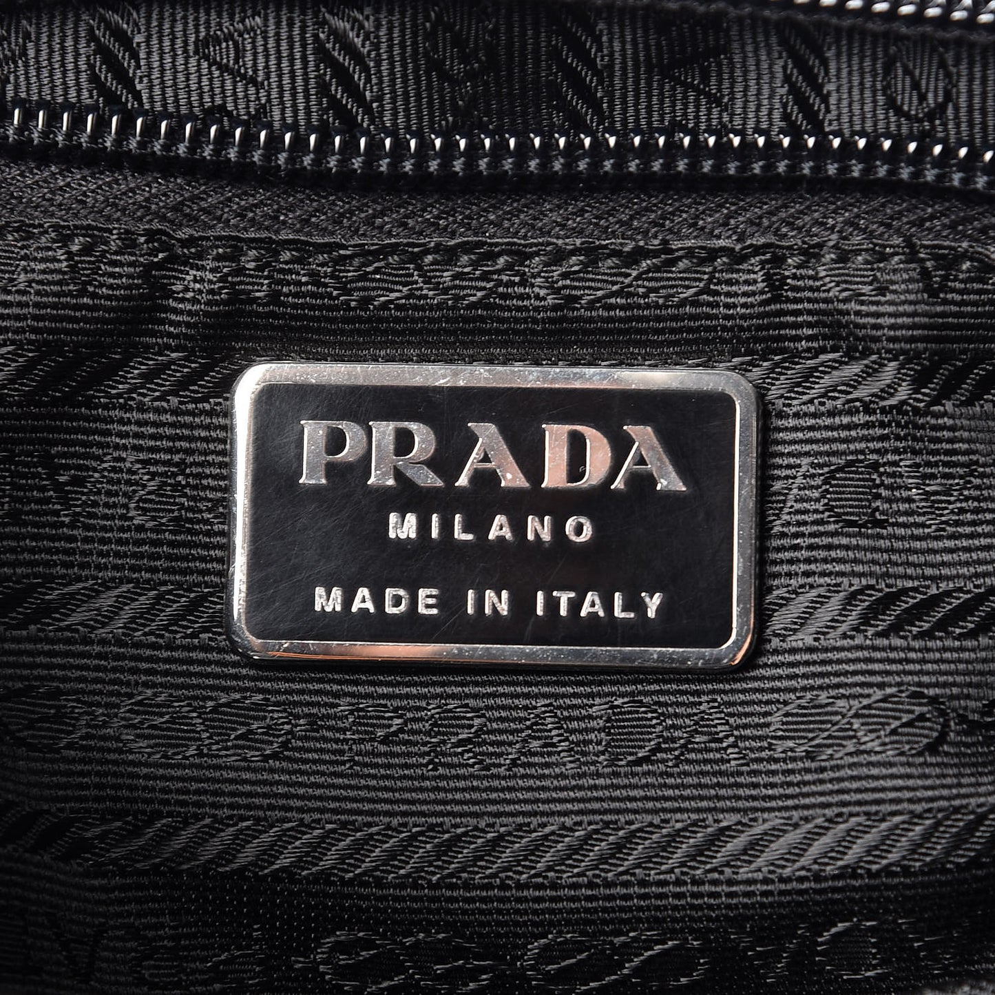 Nylon Vela Medium Backpack Black