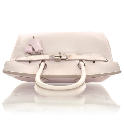 Hermes Swift Leather Birkin 30 Rose Dragee 5 of 10