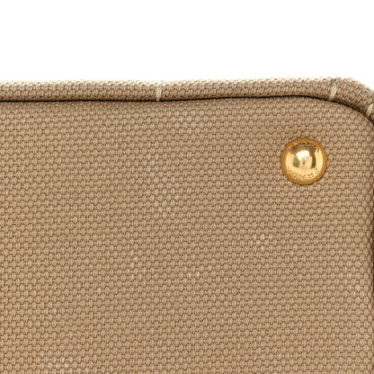 Prada Canapa Small Logo Tote Deserto 11 of 11