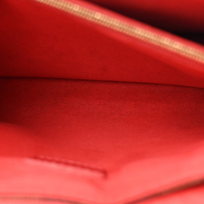 Louis Vuitton Damier Ebene Caissa Clutch Cherry 6 of 14