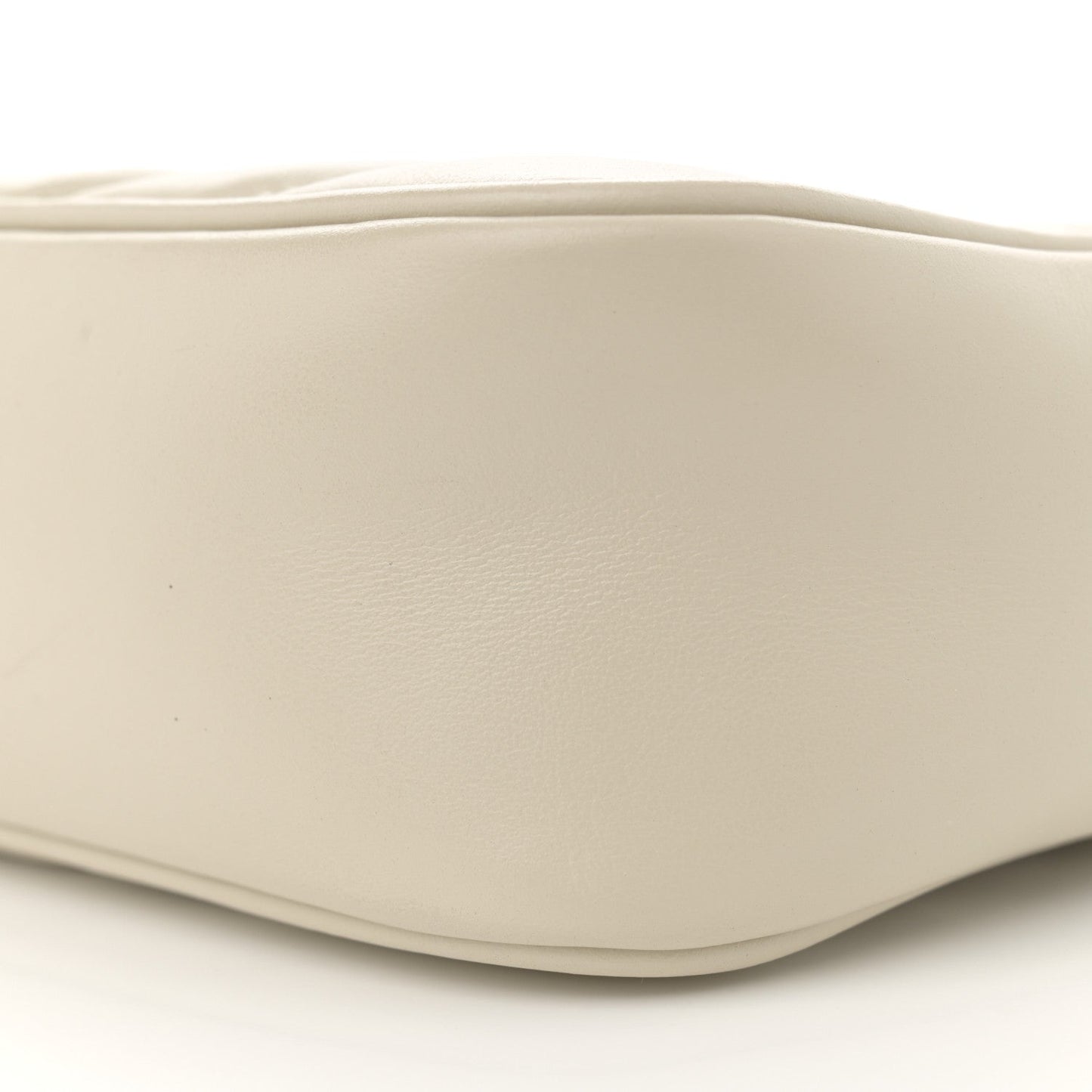 Calfskin Matelasse Monogram Lou Camera Bag Crema Soft