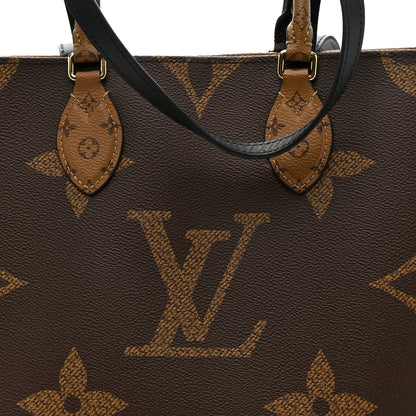 Louis Vuitton Reverse Monogram Giant Onthego MM 15 of 21