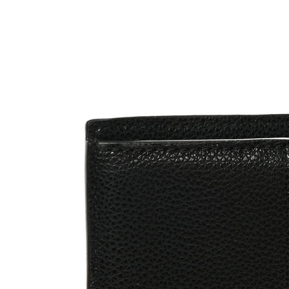 Jimmy Choo Calfskin Crystal Cheri Compact Wallet Black 16 of 17