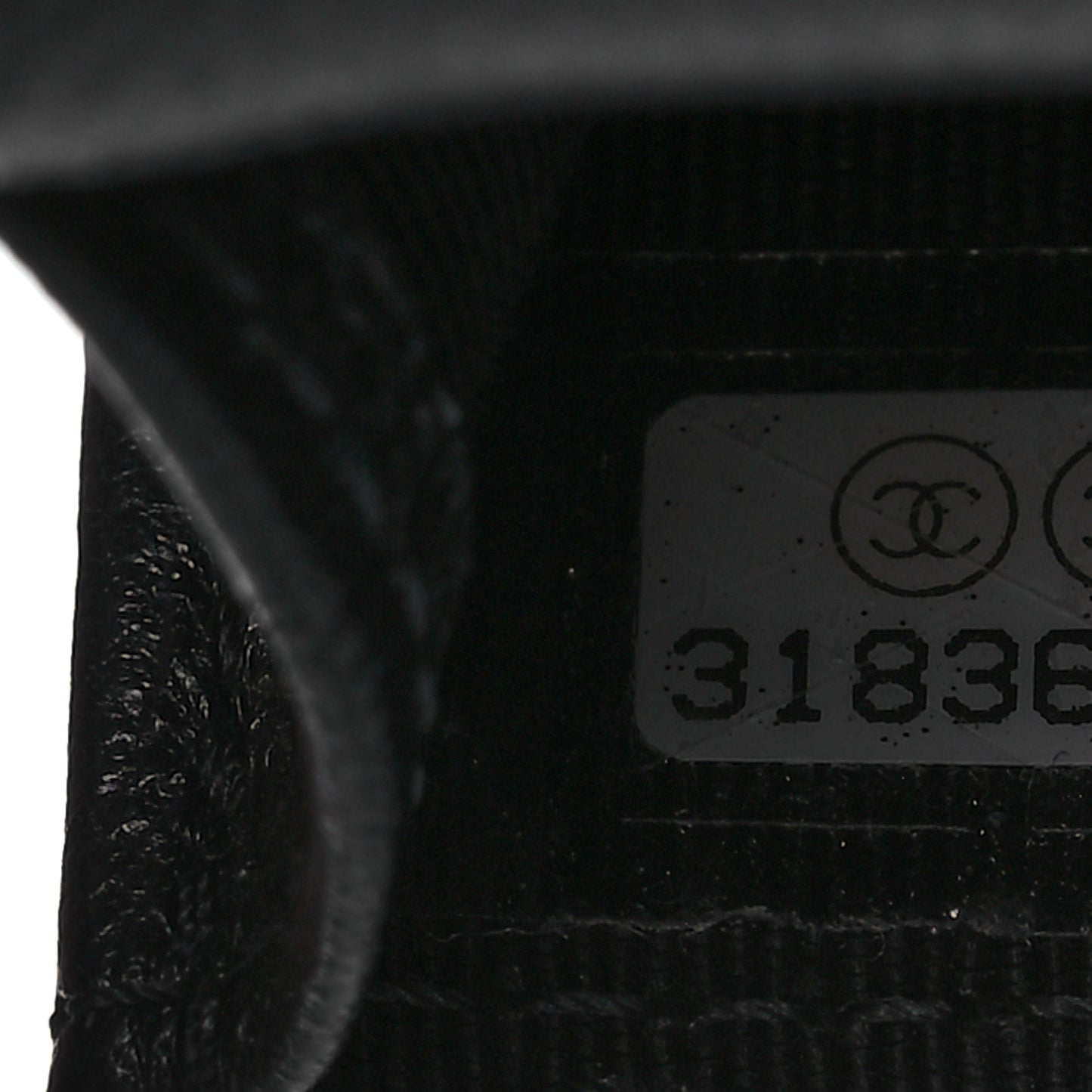 Goatskin Quilted Punk Essentials Chain Mini Flap Belt Bag Black