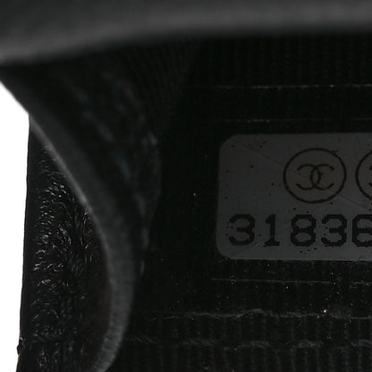 Chanel Goatskin Quilted Punk Essentials Chain Mini Flap Belt Bag Black 7 of 11