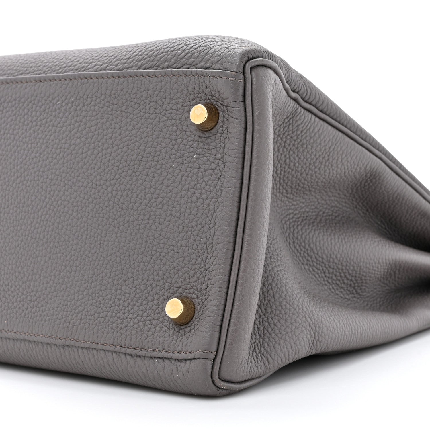 Hermes Togo Kelly Retourne 35 Etain 8 of 17