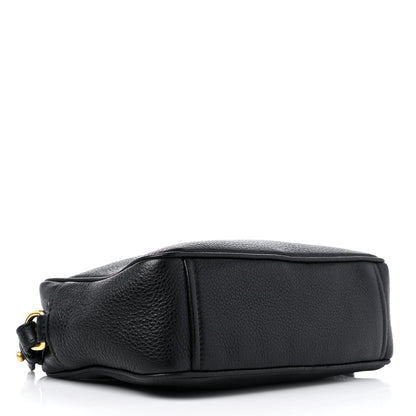 Prada Vitello Daino Camera Crossbody Black 4 of 10