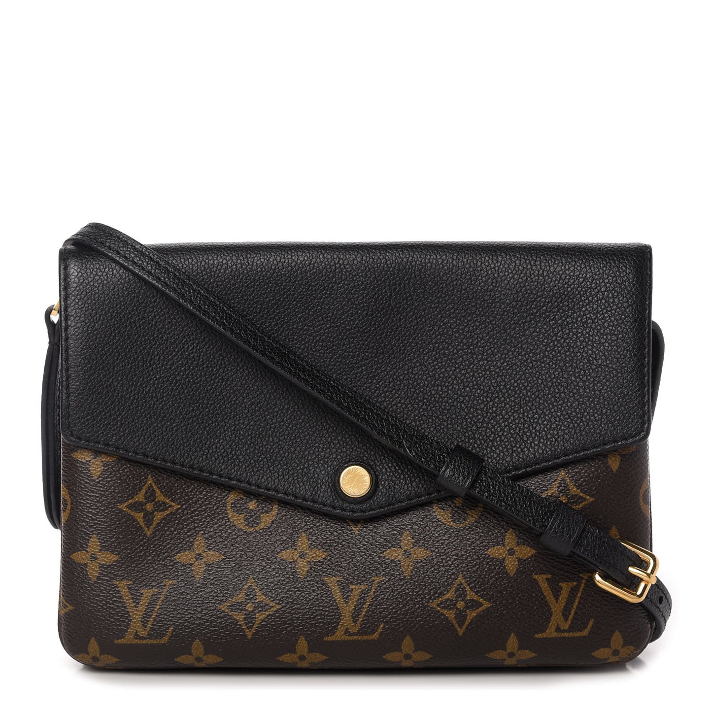 Monogram Twice Pochette Black
