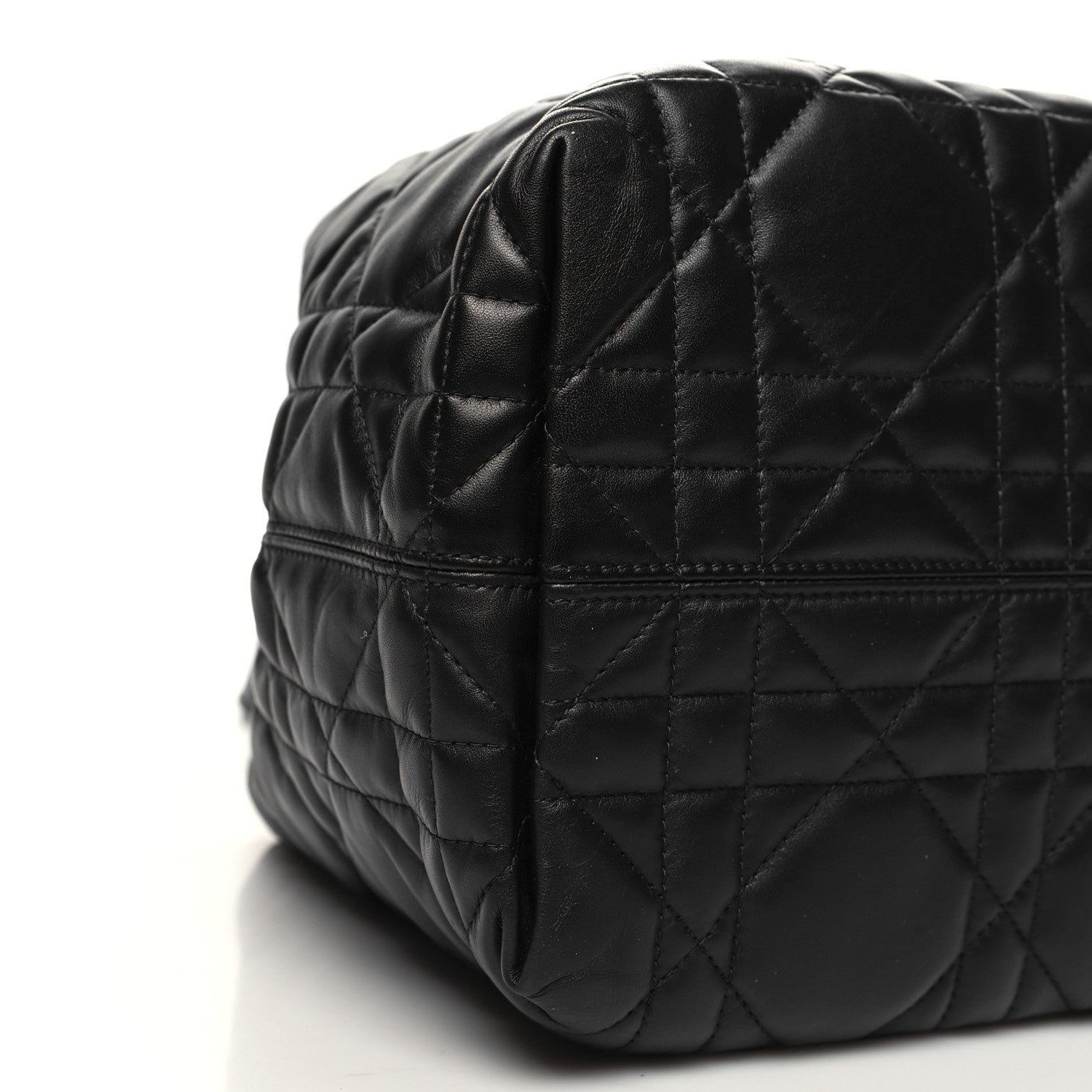 Christian Dior Calfskin Macrocannage Medium Toujours Black 10 of 12