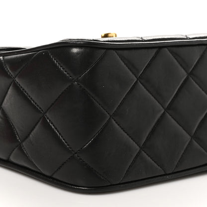 Chanel Lambskin Quilted Medium Square Flap Bag Black 10 of 13