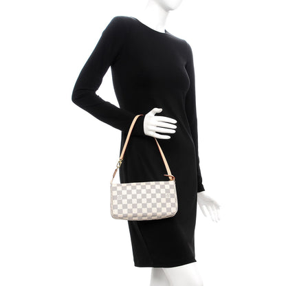 Louis Vuitton Damier Azur Pochette Accessories NM 2 of 7