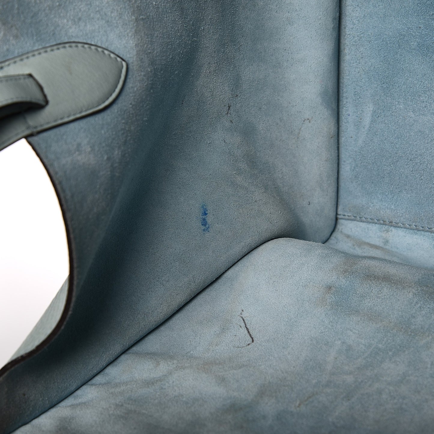 Supple Calfskin Medium Phantom Luggage Glacier