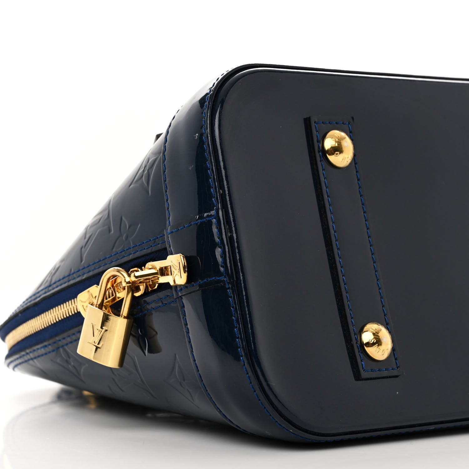 Louis Vuitton Vernis Alma PM Grand Blue 9 of 11