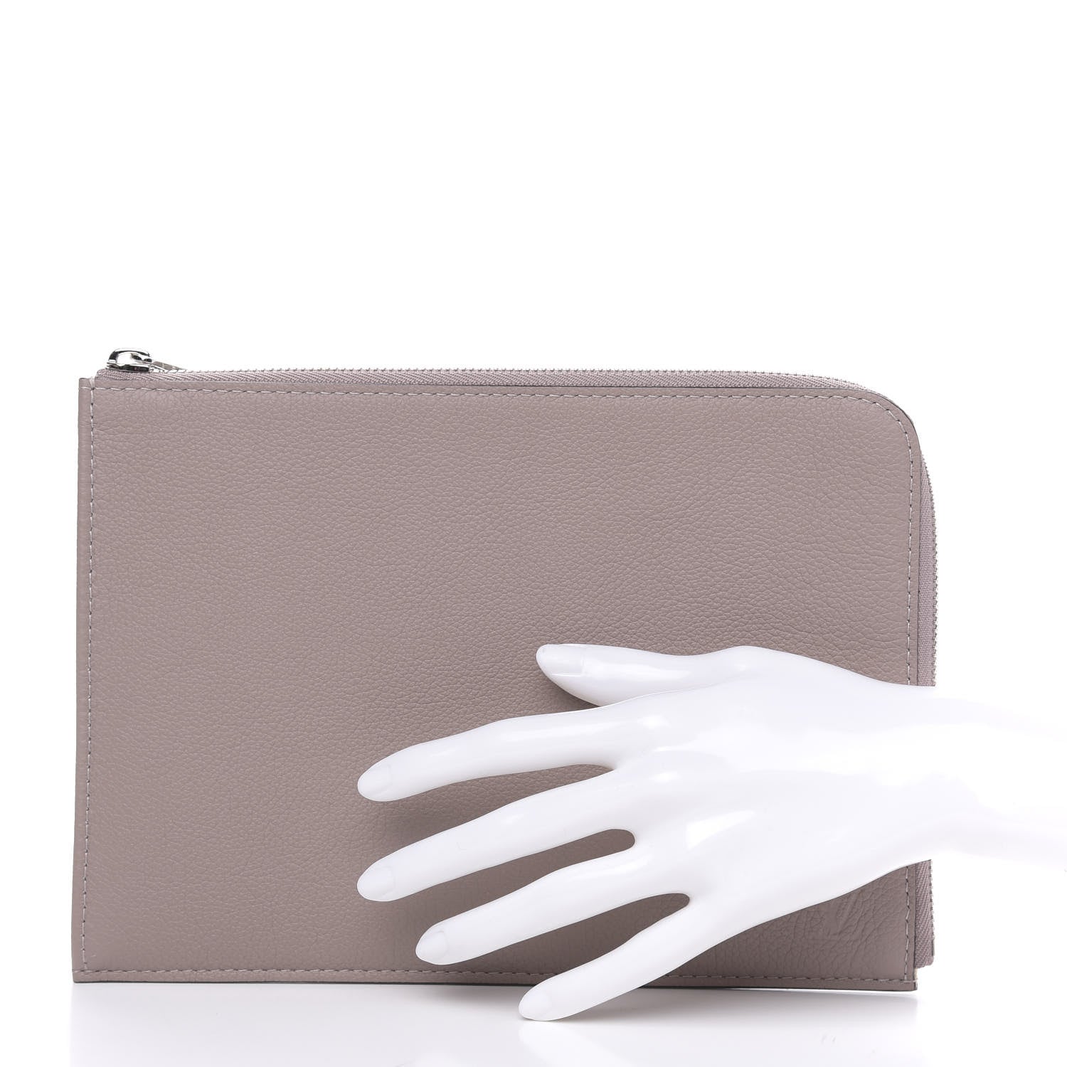 Louis Vuitton Calfskin Pochette Jour PM Taupe 2 of 7