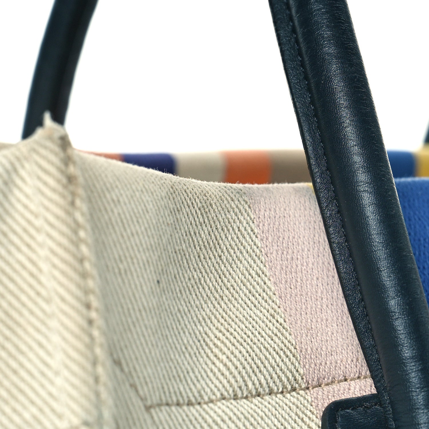 Celine Cotton Canvas Medium Phantom Luggage Multicolor 11 of 13