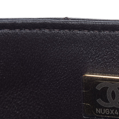 Chanel Lambskin Quilted Mini Rectangular Flap Dark Brown 9 of 11