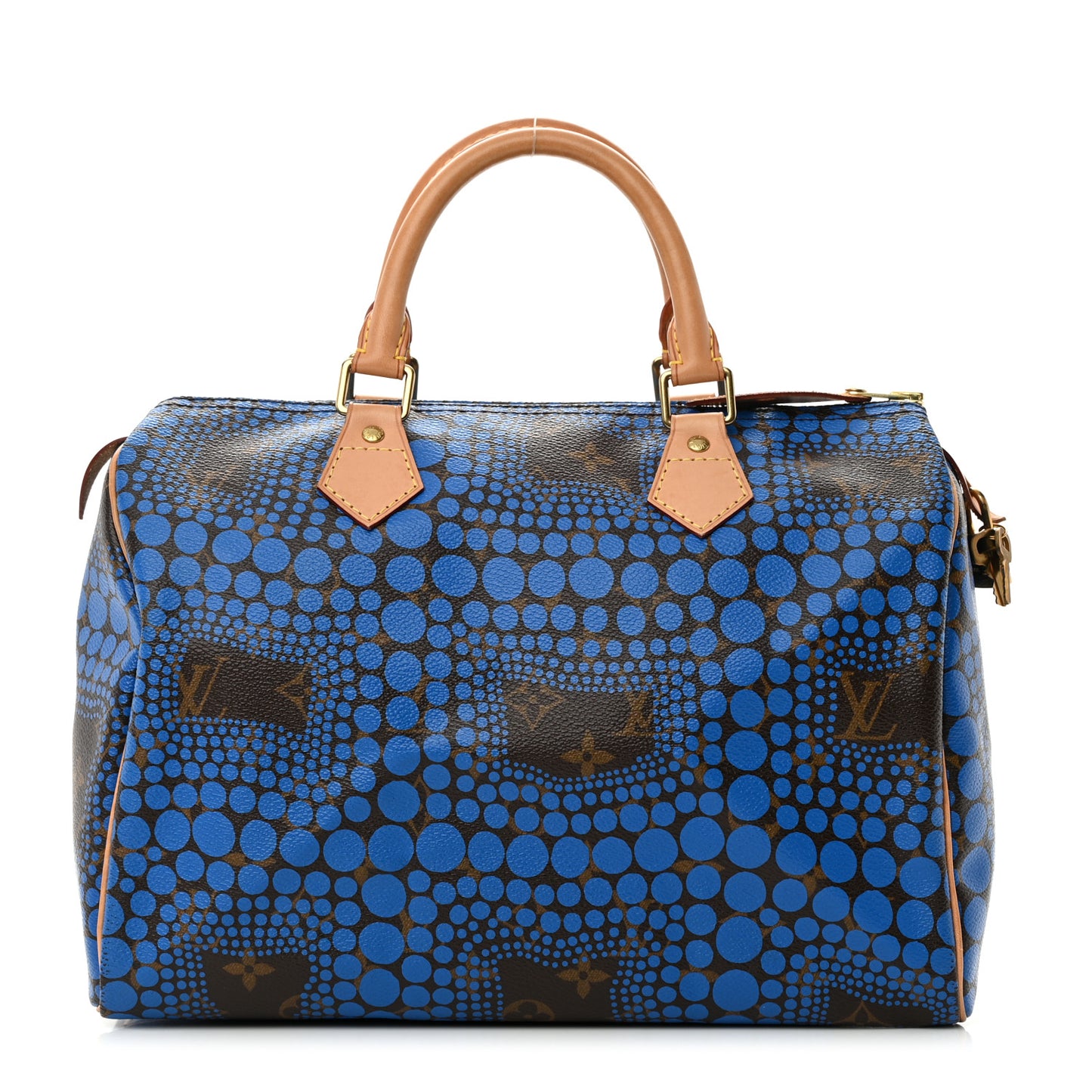 Monogram Kusama Town Speedy 30 Blue